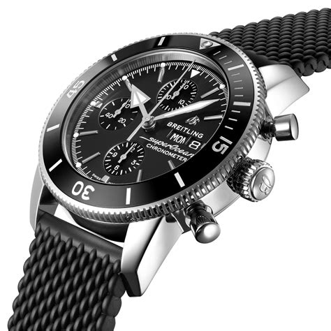 breitling superocean ii 44 black|Breitling Superocean chronograph ii.